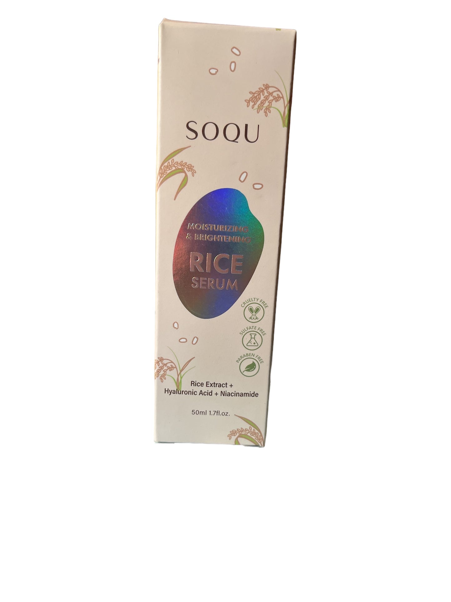 SoQu  Moisturizing & Brightening Rice Serum